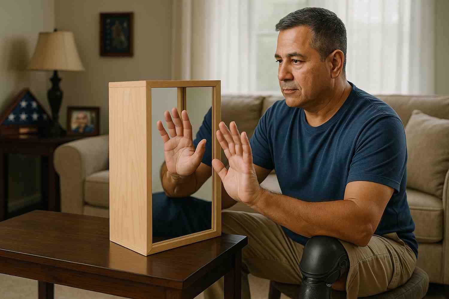 Veteran's Triumph Over Phantom Limb Pain with Mirror Therapy