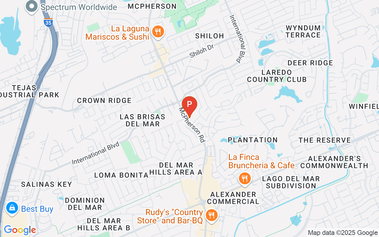 Pain Management Clinic of Laredo Location Map