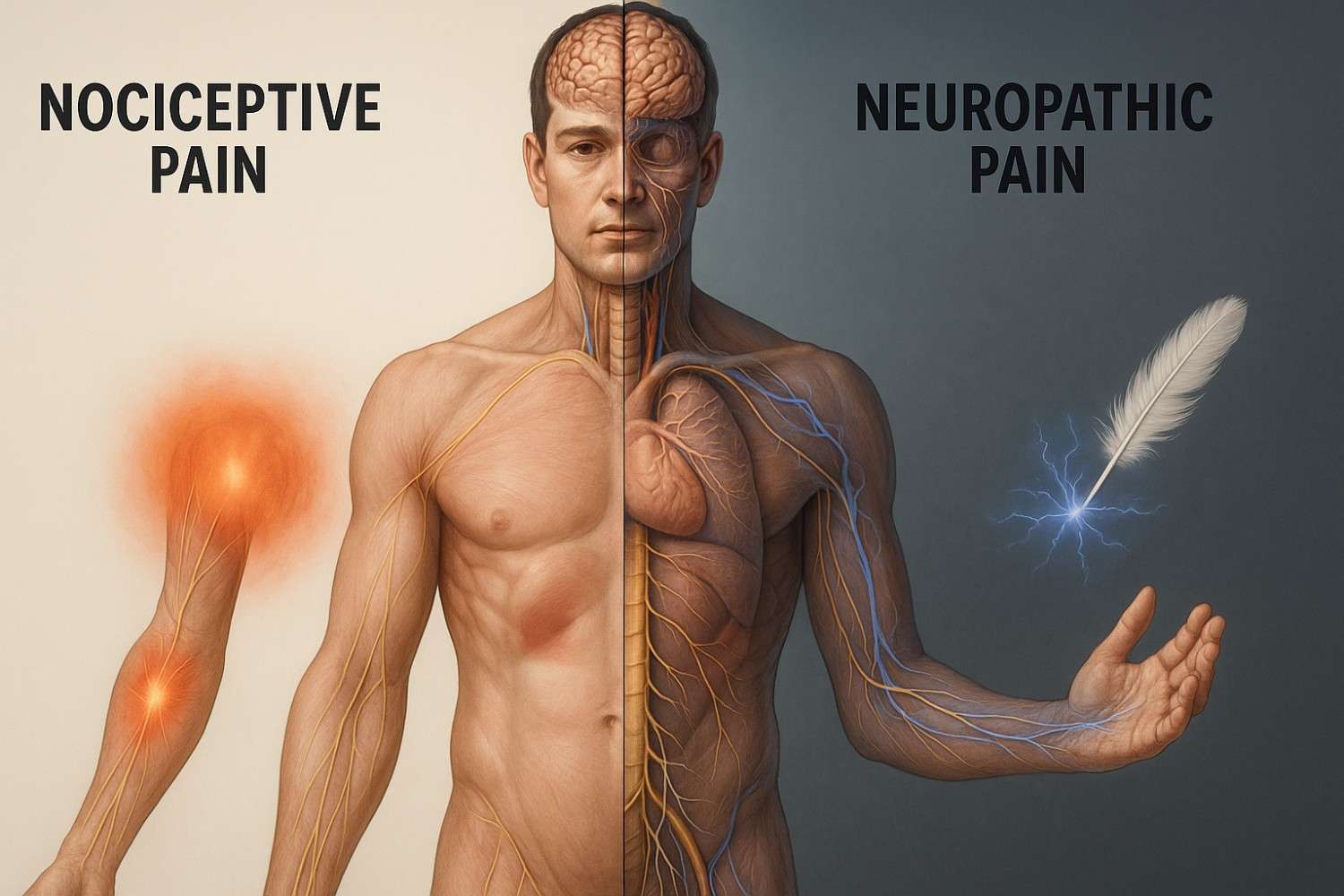 Nociceptive vs. Neuropathic Pain: Key Differences and Treatment Implications